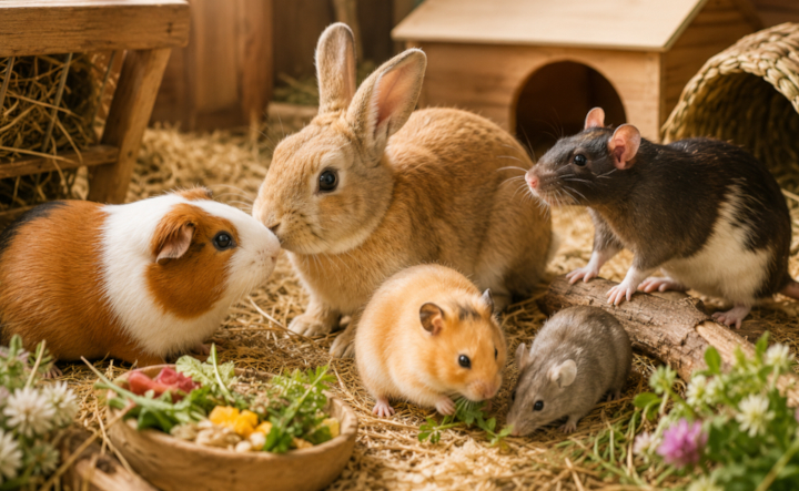Kaninchen Meerschweinchen Hamster Mäuse und Ratten versichern